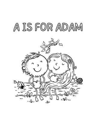 Bible Alphabet Coloring Book