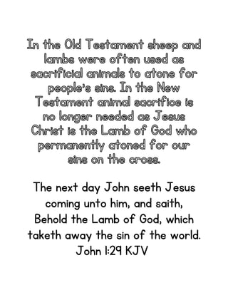 Bible Alphabet Coloring Book