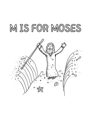 Bible Alphabet Coloring Book