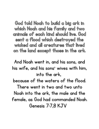 Bible Alphabet Coloring Book