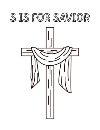 Bible Alphabet Coloring Book