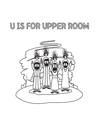 Bible Alphabet Coloring Book