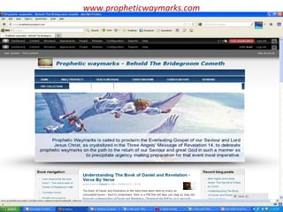 www.propheticwaymarks.com
 