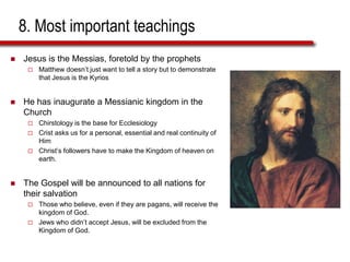 Bible course -st matthew | PPTX