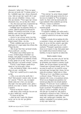 54
a 1.32 4XHMH LOH [TXL ‫ڰ‬DQR PDQ ‫ڰ‬R X FKDF [FR‫ڰ‬HM F‫ڰ‬D [NDM L ‫ڰ‬LM SD X[ODPEDO ‫ڰ‬LM ZH FDFDM TXH FKDFXQLF :H [H
FXQDQLF SD ‫ڰ‬LM L TXL ‫ڰ‬DWEDO W]LM L DM ,VUDHO ZLQDN FX ELM FKL TXH PDFXQLF
£KL MDOZDFKLM L QRMEDO FKL Q‫ڰ‬XV WDM £KL
FXED L F‫ڰ‬X[ FKH L W]LM UH LZHOEDO FKL VDN
³[X ELM FKLTXH
, -HVXV [H X VLT‫ڰ‬XLM MH
FDMLE DM FKDSRO FDU
16੅;R‫ڰ‬RQ FKXSDQ MXEL‫ڰ‬ L -HVXV FD PDOFDW
FKX FKL‫ڰ‬ L DODJXQ *DOLOpD X EL KLOD [H
ULO L PD 6LPRQ UX‫ڰ‬ L PD $QGUHV FKL MH
FDW] TXL FKD‫ڰ‬ TXLE 4XH WLMLQ FKX F‫ڰ‬DNLF
FDWDUDD SD D PDQ MH DM FKDSRO FDU 17੅,
-HVXV [X ELM FKLTXH
³KL[ SHW ZX‫ڰ‬  TXLQ F‫ڰ‬XW FKLZH ZDFK
TXL PROLF L ZLQDN TXL ‫ڰ‬DQR SDFKD TXL ‫ڰ‬DQ
FKLTXH XT‫ڰ‬XLDO FDU DUH TXL FKDSR ³[X ELM
FKLTXH
18੅$UH [TXL WD ZDFK [EL[ FKLTXH MXQWLU
[TXL FDQDM FDQ L FDWDUDD  [H WHUHM
FKLULM
19੅;ELQ FKXSDQ MXEL‫ڰ‬ [DN [H ULO L PD
-DFyER UX‫ڰ‬ L PD :DQ FKL FDW] TXL FKD‫ڰ‬
TXLE LTXH MH UDF‫ڰ‬DO L PDP =HEHGpR -H ‫ڰ‬R
FKXSDP MXQ EiUFR TXH WLMLQ FKX LMED[LF
WDN L FDWDUDD 20੅, -HVXV DUH [H ULOR
MXQWLU [H X VLT‫ڰ‬XLM UX‫ڰ‬ ,TXHOH [TXL FDQDM
FDQ L TXL NDMDZ UX‫ڰ‬ L TXL EiUFR [DN L TXL
PRFRP  [H WHUHM FKLULM L -HVXV
, UXW]LUVD[LF MXQ DFKL ‫ڰ‬R LW]HO WHZ FKH
21੅;R‫ڰ‬RQ FKXSDQ MXEL‫ڰ‬ [H XSRQ SD WLQLPLW
DSHUQDXP $UH [F‫ڰ‬XQ L X[ODPEDO ‫ڰ‬LM L
-HVXV [RF SD PROEDO‫ڰ‬LE TXH L DM ,VUDHO
ZLQDN  [RF FKX F‫ڰ‬XWLF FKLTXH 22੅/LF
[TXL ELVRM L ZLQDN ZDFK L F‫ڰ‬XWXQLF [X ‫ڰ‬DQ
FKLTXH PDQ LUH DUH FD FK‫ڰ‬D‫ڰ‬DW FX‫ڰ‬ ‫ڰ‬DODM
‫ڰ‬XUL FKL OLF UHWD‫ڰ‬DP ZDFK L FX ELM QDUH WD
SDFKD [TXL ‫ڰ‬DQ L WR‫ڰ‬ MH WLMRQHO UH L ‫ڰ‬DWEDO W]LM
23੅KXSDP L PROEDO‫ڰ‬LEOH ‫ڰ‬R MXQ DFKL ‫ڰ‬R MXQ
LW]HO WHZ FKH ,UH FD VLT‫ڰ‬XLQ FKX EL[TXLO
24੅³HW -HVXV DM 1D]DUHW ¢ZXFKDF FRO
D PLQD DZLE NX‫ڰ‬ RM ¢0RN [DW F‫ڰ‬XQ QD
FRO D VDFKEHM ND ZDFK LQ ZHWD‫ڰ‬DP D
ZDFK DW DUH L -XQ SHWQDN UX‫ڰ‬ L 'LRV £OLF
‫ڰ‬R UH L 'LRV FKDZH 4XHMH LOH FD VLT‫ڰ‬XLQ
FKX EL[TXLO 