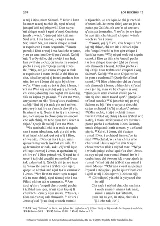 6$1 0$526੄
El Nuevo Testamento en Achí de Cubulco de Guatemala, 2da ed. © 2009, Wycliffe Bible Translators, Inc.
 