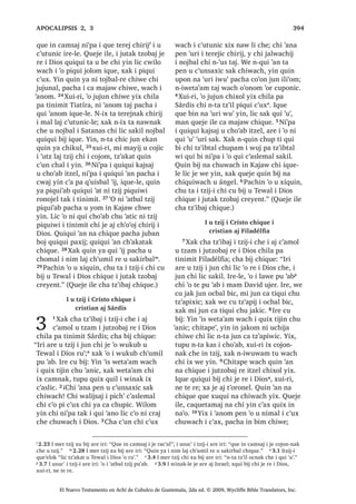 144
e 2.13 , QLPD‫ڰ‬LMOH DUH F‫ڰ‬XQVDEDO FKL TXL F‫ڰ‬X[ L DM ,VUDHO ZLQDN ZDFK L TXHOLF ORN SLTXL‫ڰ‬DE L DM (JtSWR ZLQDN
XMHU f 2.17 6iOPRV 
9੅, UDMDZ L QLPD‫ڰ‬LMOH [X WLM MXEL‫ڰ‬ FKH L D
FKL LMLQDN FKLF FKH L YtQR ,UH QUHWD‫ڰ‬DP
WDM SD [TXL F‫ڰ‬DP ZL [XL L TXH VLODE FKLOD
TXHWD‫ڰ‬DP PDQ LTXH TXHVDP OL SD FXFXE
$UH ‫ڰ‬XUL L FD XF‫ڰ‬DZ X W]DP L QLPD‫ڰ‬LM [X
VLT‫ڰ‬XLM L DFKL FKL FD F‫ڰ‬XOL‫ڰ‬LF 10੅$UH [XSRQ
UX‫ڰ‬ [X ELM FKH
³RQRMHO L ZLQDN QDEH TXLTXL D
FKL WX‫ڰ‬LF L MHO ODM YtQR $UH ‫ڰ‬XW ZH T‫ڰ‬XL
FKLF TXL WX‫ڰ‬XP L ZLQDN WH‫ڰ‬XUL TXLTXL
D FKL WX‫ڰ‬LF L YtQR FKL QNDV WD MHO 3pUR
HW QDUH WL [D ‫ڰ‬DQR F‫ڰ‬D SD T‫ڰ‬XLVEDOUH
[DZHVDM OL YtQR FKL PDV MHO ³FR‫ڰ‬RQR
11੅,UL FKL [X ‫ڰ‬DQ L -HVXV SD WLQLPLW DQD
UH L *DOLOpD DUH L QDEH PLOiJUR FKL [X
‫ڰ‬DQR F‫ڰ‬XWEDOUH L QLP ODM X FKR‫ڰ‬DE FKLOD
[X ‫ڰ‬DOLMLQVDM L QLP ODM X ‫ڰ‬LM X FKRPDO
7H‫ڰ‬XUL L X WLMR[HODE PDV [TXL MLFED TXL
F‫ڰ‬X[ FKH
12੅$UH [XW]LQ LOH [D ‫ڰ‬H SD WLQLPLW
DSHUQDXP MXQDP UX‫ڰ‬ X FKXFK L QL‫ڰ‬SD L
X FKD‫ڰ‬ [DN L X WLMR[HODE KLOD [FDQDM ZL
TXHE R[LE ‫ڰ‬LM
:DFK TXHOVD[LF L DM F‫ڰ‬D [X ‫ڰ‬DQ
L -HVXV SD UDFKRFK L 'LRV
13੅;R‫ڰ‬RQ SDQRN D FD QDNDMDE L
QLPD‫ڰ‬LM TXH L DM ,VUDHO ZLQDN SiVFXD X
EL੆e
 5XPDO L QLPD‫ڰ‬LMOH L -HVXV [D ‫ڰ‬H SD
WLQLPLW -HUXVDOHQ 14੅KLOD SD UDFKRFK L
'LRV L -HVXV [H X ULN DFKLDE FKXZDMD TXH
WLMLQ FKX F‫ڰ‬DL[LF ERH[ [DN L FKLM WDN
L SDORPD[ ;DN [H ULO TXL ZDFK DFKLDE
FKL WDN PH[D TXLTXL F‫ڰ‬DLM PHU UH L
UDFKRFK L 'LRV 15੅, -HVXV DUH [ULOR ZDFK
L TXLTXL ‫ڰ‬DQR [X LMED MXQ DVLDO RNWDEDO
EL TXH FRQRMHO QL‫ڰ‬SD L FKLM QL‫ڰ‬SD L ERH[
[H URNWDM ELF  [XSRQ FX‫ڰ‬ L DFKLDE FKL
TXLTXL MDOZDFKLM PHU [X SLVTXLOLM EL
TXL PH[D FKLTXH  [TXLFKHU EL TXL PHU
16੅;DN [H X DM L DM F‫ڰ‬D SDORPD[ [X ELM
FKLTXH
³£KLZHVDM EL LUL FKL 0DQ L MDUL
UDFKRFK LQ .DMDZ £PL ‫ڰ‬DQ T‫ڰ‬XHEDO FKH ³
[X ELM FKLTXH
17੅$UH ‫ڰ‬XUL [F‫ڰ‬XQ SLTXL F‫ڰ‬X[ L X
WLMR[HODE ZDFK L W]‫ڰ‬LEWDO FKXSDP X ZXM
L 'LRV ´5XPDO L F‫ڰ‬D[QDEDO LQ F‫ڰ‬X[ FKH
DZDFKRFK FD VDFKVD[ LQ ZDFKµ 4XHMH
LOH W]‫ڰ‬LEWDO FDQRN੆f

18੅‫2ڰ‬ MXMXQ QLPDN WDN DM ,VUDHO ZLQDN
FKLOD [TXL W]‫ڰ‬RQRM FKH
³¢:DFK L PLOiJUR FD ‫ڰ‬DQR F‫ڰ‬XWEDOUH
FKDNH ZH ‫ڰ‬R SD‫ڰ‬DE TXH DZRNWDM EL L DM
F‫ڰ‬D ³[H FKD FKH L -HVXV
19੅, -HVXV [X OD‫ڰ‬ X ZDFK FKLTXH
³:H WHQH TXL ZXOLMVDM L UDFKRFK L
'LRVL FKH R[LE ‫ڰ‬LM TXLQ DF WDQ FKLF F‫ڰ‬DF‫ڰ‬
³[X ELM FKLTXH
20੅, DM ,VUDHO ZLQDN [TXL ELM
³XDUHQWLVpLV MXQDE [H FKDFXQ FKX
‫ڰ‬RQTXLO L UDFKRFK L 'LRVL ¢FDW WLTXL QDZL
HW FKX DTXLF FKH R[LE ‫ڰ‬LM
21੅4XHMH LOH [TXL ELM FKH PDQ Q[TXL
WD WX EH X W]LM L -HVXV 