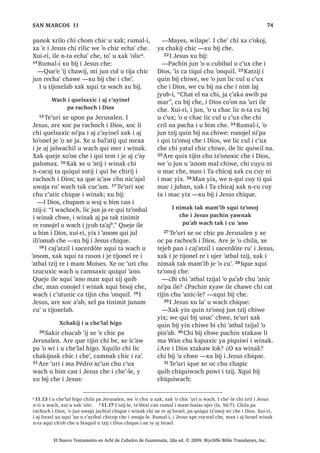 ;X ELM L -HVXV ³1L‫ڰ‬SD L WLFRQ FKL QX
WLFRP WL LQ .DMDZ FKLFDM [D TXH PLFK‫ڰ‬
QD UX‫ڰ‬ L UD‫ڰ‬ 14੅0L FRM UHWDOLO FKLTXH LTXH
[D MH PDZDFK ODM WDN F‫ڰ‬DPEHDO FKLTXH L
MXEDQ FKLF PDZDFK -XQ PDZDFK ZH FX
F‫ڰ‬DP EL MXQ UDFK PDZDFK MXQDP ‫ڰ‬XUL TXH
‫ڰ‬H W]DN SD VLZDQ ³[X ELM L -HVXV FKLTXH
15੅7H‫ڰ‬XUL L PD 3pGUR [X ELM FKH
³KD VDNLM QL WLMRMEDO W]LM FKDNH FKL [D
ELMOH ³FR‫ڰ‬RQR
16੅$UH ‫ڰ‬XUL L -HVXV [X ELM
³¢L[ PDMD EDUL TXL WD X EH ZDFK L
TXLQ ELM 17੅¢1TXL WD WD EDUL X EH LOH FKL
ZDFK WDN FRF FKXSDP MXQ ZLQDN QDUH
WL FD ‫ڰ‬DQDZ FKH FKL QFK‫ڰ‬DP WDM ;D FRF
FKXSDP X FKL‫ڰ‬  FD ‫ڰ‬H FKH X SDP [D
TXLF‫ڰ‬DZLF  TXHO WDQ FKLF 18੅;XLUL ZDFK
L TXHO SX FKL‫ڰ‬ SX F‫ڰ‬X[ ‫ڰ‬XUL SHWQDN ZL $UH
LOH DUH FD ‫ڰ‬DQDZ FKLTXH L ZLQDN FKL QH
WH FK‫ڰ‬DP 19੅0DQ [D SLTXL F‫ڰ‬X[ FD SH ZL
URQRMHO WDN Q‫ڰ‬XV WDM $UH UXPDO ‫ڰ‬XUL FD SH
L TXL QRMEDO FKL Q‫ڰ‬XV WDM DUH UXPDO ‫ڰ‬XUL
‫ڰ‬R L FDPVDQLF [DN ‫ڰ‬R L MH F‫ڰ‬XODQLF TXLTXL
NDMVDM TXL ‫ڰ‬LM FX‫ڰ‬ L QFDFKLMLO WD TXLE [DN
‫ڰ‬R L QH WH F‫ڰ‬XODQLF [DN TXLTXL NDMVDM TXL ‫ڰ‬LM
FKLTXLZDFK DUH LOH FKL FD ‫ڰ‬DQDZ FKLTXH
FKL QH WH FK‫ڰ‬DP  SLTXL F‫ڰ‬X[ SHWQDN ZL
;DN TXHMH LOL‫ڰ‬RPDE [DN TXHMH L MH DM ‫ڰ‬DQRO
PHQWLU [DN TXHMH L MH DM QXF‫ڰ‬XO W]LM 20੅$UH
L QL‫ڰ‬SD LOH DUH FD ‫ڰ‬DQDZ FKLTXH L ZLQDN
FKL QH WH FK‫ڰ‬DP :H MXQ QFX FK‫ڰ‬DM WX ‫ڰ‬DE
DUH FX WLM X ZD LOH ‫ڰ‬XW QDUH WL FD ‫ڰ‬DQDZ
FKH FKL QFK‫ڰ‬DP WX SX F‫ڰ‬X[ 4XHMH [X ELM
L -HVXV LOH FKLTXH 