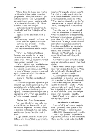 31
c 18.9 , XVXF‫ڰ‬ L W]LML DUH LUL L Q‫ڰ‬XV WD ODM D QRMEDO FKD MDOZDFKLM QD PD ‫ڰ‬DQ FKLF SDFKD QWL 'LRV DZX‫ڰ‬ PRN[D
FDW ‫ڰ‬H SD ‫ڰ‬D‫ڰ‬ UXPDO :H FD FK‫ڰ‬RE HW ‫ڰ‬R MXMXQ QWD NDV TXL ‫ڰ‬LM FKXZDFK L 'LRV FKDZHVDM L QRMEDOOH SD F‫ڰ‬X[
D ED‫ڰ‬ZDFK FD ‫ڰ‬DQDZ FKDZH FDW PDFXQLF
LOH VX‫ڰ‬ FKDZHVDM  FKD F‫ڰ‬DND ELF 0DV ‫ڰ‬XW]
LOH FD ULNEHM UH D F‫ڰ‬DVOHPDO WXSX [D MXQ
D ED‫ڰ‬ZDFK 0DV ‫ڰ‬XW] LOH FKXZDFK L TXHE
D ED‫ڰ‬ZDFK ZH [D FDW ‫ڰ‬H SD ‫ڰ‬D‫ڰ‬ UH L WRMSHQ
UXPDO੆c

, WLMRMEDO W]LM FKLULM L FKLM VDFKQDN
10੅-XQ FK‫ڰ‬XWLQ PL FK‫ڰ‬RE L[ FKL QWD
NDV X ‫ڰ‬LM 4XLQ ELM ‫ڰ‬X FKLZH L iQJHO FKL
MH FKDMDOTXH QLF DUH ZL MH ‫ڰ‬R FKXZDFK
LQ .DMDZ FKLFDM 11੅LQ FKL LQ $FKL DM
KLFDM LQ F‫ڰ‬XQQDN FKL TXL WR‫ڰ‬LF QL‫ڰ‬SD L MH
VDFKQDN
12੅¢:DFK L TXL ELM L[ FKL FX ‫ڰ‬DQ MXQ DFKL
ZH MH ‫ڰ‬R FLHQ X FKLM ZH [VDFK MXQ FKLTXH
¢:DFK FR‫ڰ‬RQ QD LUH ‫ڰ‬XUL ¢;DWDED QTXH X
FDQDM WD FDQ L QRYpQWD  QXpYH FKH L MXE
SD L TXH ZD ZL TXH X W]XFEHM UH L MXQ FKL
VDFKQDN 4XH X W]XFXM QD SXHV 13੅ ZH [X
ULNR PDV FD TXLFRW UX‫ڰ‬ L MXQOH FKLTXLZDFK
L QRYpQWD  QXpYH FKL Q[H VDFK WDM 14੅;DN
TXHMH FR‫ڰ‬RQ L .DMDZ L[ FKL ‫ڰ‬R FKLFDM UDM
LUH FKL PL MXQ FK‫ڰ‬XWLQ SDFKD LUL FD VDFKLF
:DFK X FXLF X PDF MXQ DZDFKDODO
15੅:H ‫ڰ‬R MXQ DZDFKDODO X ‫ڰ‬DQRP PDO
FKDZH FKD ‫ڰ‬LMOD ‫ڰ‬XUL DUH XWXTXHO TXHMH
LOH FKD VDNLUVDM FKH ZDFK X PDF FKDZH
,UH ZH [X WD X EH ZDFK L [D ELM FKH TXL[
FDQDM FKLF FDQ ‫ڰ‬XUL LZDW] L FKD‫ڰ‬ LZLE
16੅,UH ZH QFR‫ڰ‬RQ WD FDV ZDFK L FD ELM
FKH WH‫ڰ‬XUL FKH L VLT‫ڰ‬XLM QL MXQ FKLF TXHE
FKLF LZX‫ڰ‬ 4XHMH LOH L MH TXHE R[LE TXLTXL
WD ZDFK X FRMLF X PDF FD ‫ڰ‬DQR 17੅:H [DN
QFR‫ڰ‬RQ WD FDV LUH FKLTXH LTXH FKD ELM
‫ڰ‬XUL SD PROEDO‫ڰ‬LE :H [DN QFR‫ڰ‬RQ WD FDV
FKLTXH SD PROEDO‫ڰ‬LE FKL ‫ڰ‬DQD ‫ڰ‬XUL FKH
SDFKD OLF QWD 'LRV UX‫ڰ‬ R SDFKD MXQ PDO
ODM DM W]‫ڰ‬RQRO DOFDZDO
18੅.DW]LM L TXLQ ELM FKLZH ZDFK WDN L
TXL ‫ڰ‬DWLM L[ ZDUDO FKXZDFK L MXE WD‫ڰ‬DM L
'LRV FX D X ZDFK LZX‫ڰ‬ [DN FX ‫ڰ‬DWLM FKLOD
FKLFDM ;DN ZDFK WDN TXL D FKLTXH L MH UH
L 'LRV FKL TXLTXL ‫ڰ‬DQ ZDUDO [DN FD D‫ڰ‬ QD
OL FKLTXH UXPDO L 'LRV FKLOD FKLFDM
19੅;DN TXLQ ELM FKLZH ZH MH ‫ڰ‬R TXHE
FKL[RO L[ ZDUDO FKXZDFK L MXE WD‫ڰ‬DM OLF
[DN MXQ L TXL QRMEDO DUH TXLTXL W]‫ڰ‬RQRM
FKH L 'LRV LQ .DMDZ FKLOD FKLFDM FX D
QD FKLTXH ZDFK L TXLTXL W]‫ڰ‬RQRM 20੅4XHMH
LOH FR‫ڰ‬RQR PDQ SD MH ‫ڰ‬R ZL MH TXHE MH
R[LE TXL PRORP QD TXLE ZXPDO LQ [DN
LQ LQ ‫ڰ‬R QD FX‫ڰ‬ LTXH ³[X ELM FKLTXH X
WLMR[HODE
21੅7H‫ڰ‬XUL L PD 3pGUR [WHMHE UX‫ڰ‬ L -HVXV 
[X ELM FKH
³:DMZDO ¢QL‫ڰ‬SD PXO TXLQ FX QL X
PDF L ZDFKDODO ZH PDFXQQDN FKZLM
¢‫ڰ‬D ZXNXE PXO TXLQ FX QD ³FR‫ڰ‬RQR
22੅, -HVXV [X ELM
³1[XL WL ZXNXE PXO FD FXX :H
D FXXP ZXNXE PXO FKD FXX FKLF
VHWpQWD PXO L ZXNXEOH ³[X ELM
, PRFRP FKL Q[X FX WX PDF L UDFKL‫ڰ‬LO
23੅7H‫ڰ‬XUL [X ELM MXQ FKLF WLMRMEDO W]LM
FKLTXH 