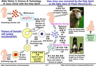 Bible Matrix 5_3_(①/⑤)How Jesus was conceived by the holy spirit, born ...