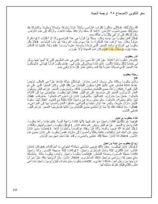 210
‫االصحاح‬ ‫التكوين‬ ‫سفر‬
28
‫الحياة‬ ‫ترجمة‬
 