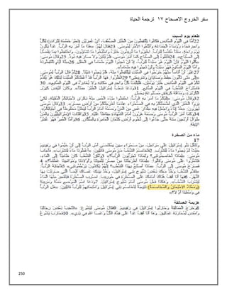 250
‫االصحاح‬ ‫الخروج‬ ‫سفر‬
13
‫الحياة‬ ‫ترجمة‬
 