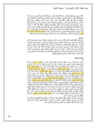 423
‫االصحاح‬ ‫األول‬ ‫ملوك‬ ‫سفر‬
5
‫الحياة‬ ‫ترجمة‬
 