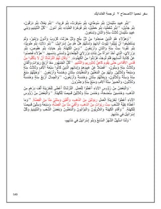 549
‫االصحاح‬ ‫نحميا‬ ‫سفر‬
3
‫الفاندايك‬ ‫ترجمة‬
 