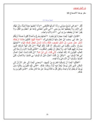 25
‫تجديف‬ ‫ألجل‬ ‫بل‬
‫االصحاح‬ ‫يوحنا‬ ‫سفر‬13
 