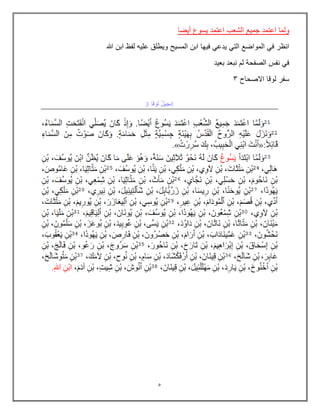 5
‫أٌضا‬ ‫ٌسوع‬ ‫اعتمد‬ ‫الشعب‬ ‫جمٌع‬ ‫اعتمد‬ ‫ولما‬
‫هللا‬ ‫ابن‬ ‫لفظ‬ ‫علٌه‬ ‫وٌطلق‬ ‫المسٌح‬ ‫ابن‬ ‫فٌها‬ ً‫ٌدع‬ ً‫الت‬ ‫المواضع‬ ً‫ف‬ ‫انظر‬
‫بعٌد‬ ‫نبعد‬ ‫لم‬ ‫الصفحة‬ ‫نفس‬ ً‫ف‬
‫االصحاح‬ ‫لوقا‬ ‫سفر‬
3
 