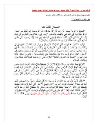 10
‫دخلوها‬ ‫بعدما‬ ‫إسرائيل‬ ‫بني‬ ‫وغيرها‬ ‫أربع‬ ‫اسمها‬ ‫كانت‬ ‫بل‬ ‫االسم‬ ‫بهذا‬ ‫حبرون‬ ‫تكن‬ ‫لم‬
‫حبرون‬ ‫ٌكتب‬ ‫فكٌف‬ ‫مات‬ ً‫حت‬ ‫كنعان‬ ‫أرض‬ ‫ٌجتز‬ ‫لم‬ ‫موسى‬ ‫لكن‬
83 ‫االصحاح‬ ‫التكوٌن‬ ‫سفر‬
 