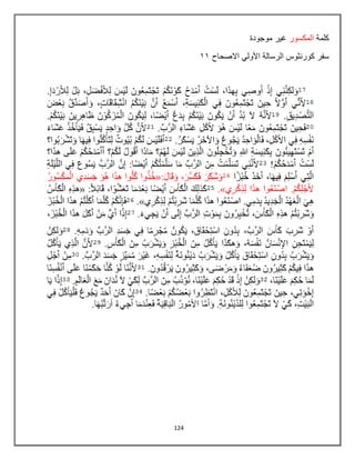 124
‫كلمة‬
‫المكسور‬
‫موجودة‬ ‫غٌر‬
‫االصحاح‬ ً‫األول‬ ‫الرسالة‬ ‫كورنثوس‬ ‫سفر‬
88
 