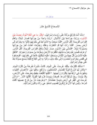 110
‫االصحاح‬ ‫حزقيال‬ ‫سفر‬
29
 