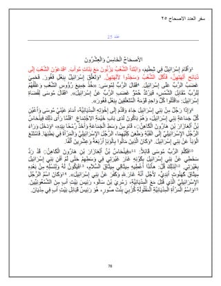 78
‫االصحاح‬ ‫العدد‬ ‫سفر‬
36
 