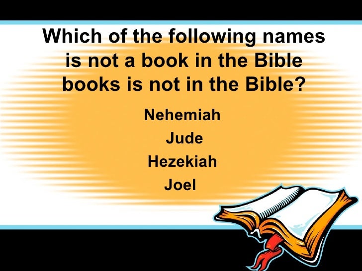 Bible quiz