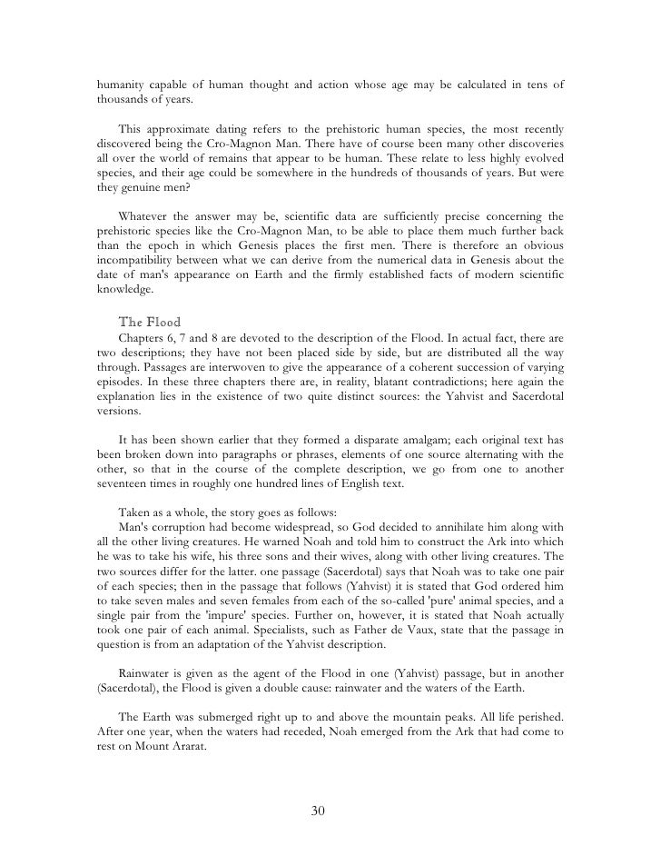 bible quran and science lor rebuttal format