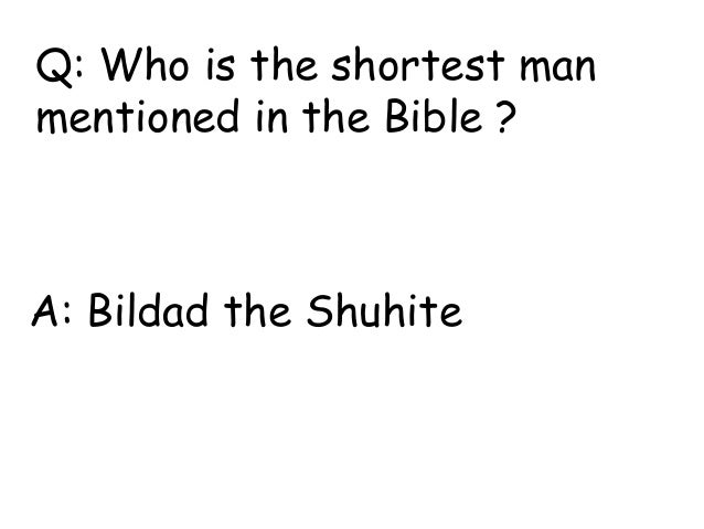 bible riddles