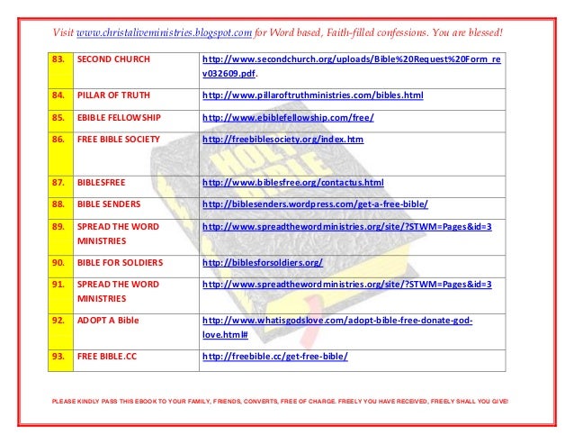bibles for free ebook free bibles request form