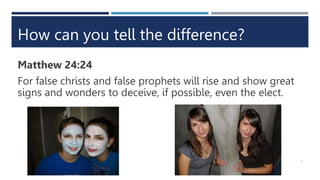 Characteristics of the Antichrist PPTX