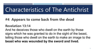 Characteristics of the Antichrist PPTX