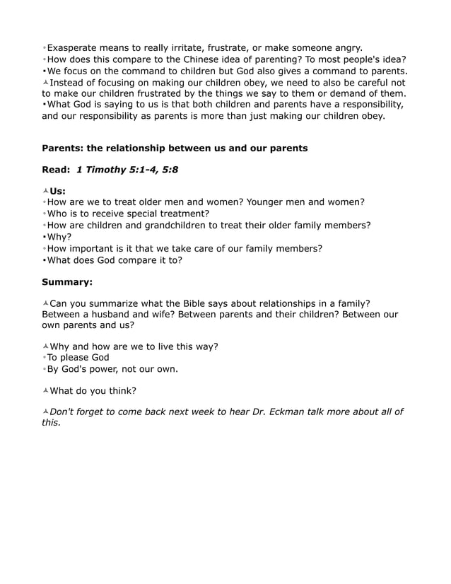Bible study lesson 20b (winter 2012) PDF