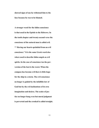 Bible teaching about conscience | PDF