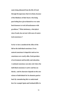 Bible teaching about conscience | PDF