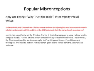 Popular Misconceptions 