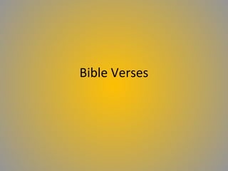 Bible Verses
 