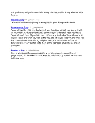 Bible verses about education | DOCX
