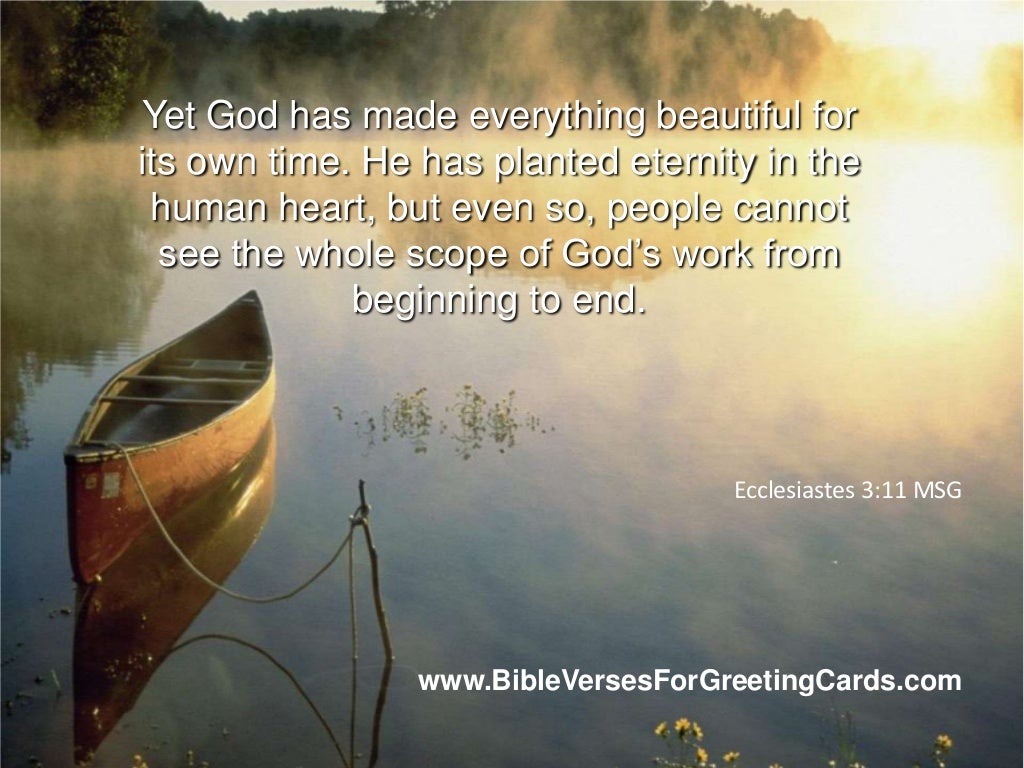 Bible Verses for New Year Greetings