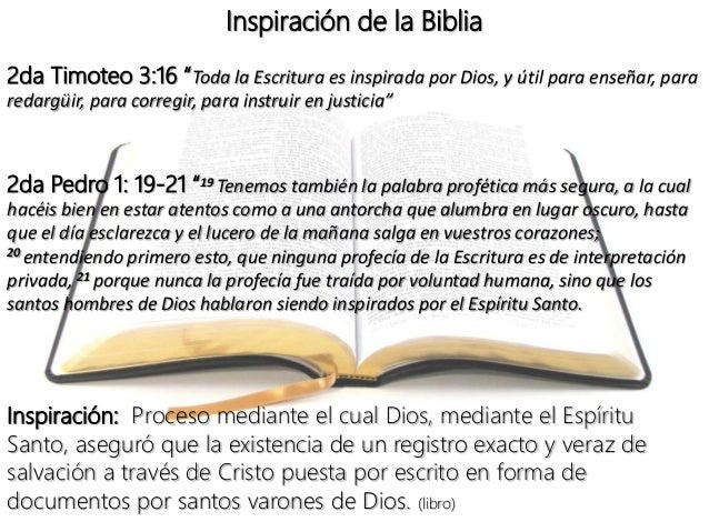 INSPIRACION DE LA BIBLIA EPUB INSPIRACION DE LA BIBLIA EPUB