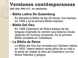 Casiodoro de ReinaCipriano de Valera