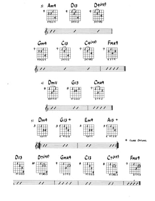 Biblia de acordes para jazz