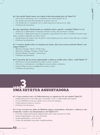 QUESTIONÁRIO
UMAESTÁTUAASSUSTADORA
LIÇÃO3 CORTEAQUICORTEAQUI
 