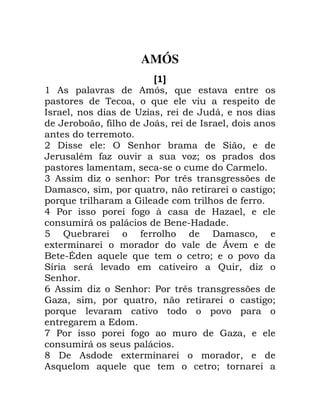 AMÓS
A B
' ! - > 0 6 -
! 0 6 - !
L 0 C. 0 10
0 , 1 0 L 0
+ ) " A B B 0
* , . - - ./ !
! 0
3 . " @ 2
) 0 0 ! 6 0 2 /
! 6 F ,
5 ! , 2 8 E . 0
1 ! 1 E
7 J , ) 0
; - Y-
D 6 6 / ! -
B 1 - - J 0 .
B
9 . B " @ 2
F . 0 0 ! 6 0 2 /
! 6 - - ! - !
2
: ! , 2 F . 0
1 ! 1
< ) ; 0
6 6 6 /
 