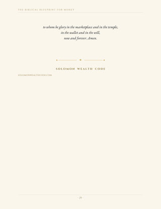 The Biblical Blueprint for Money: Stewardship, Generosity, and ...