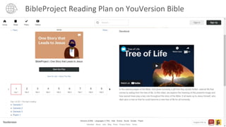 BibleProject Reading Plan on YouVersion Bible
 