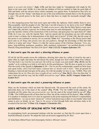 To throw the blame, as many do, upon the Devil, does not remove the difficulty, for if Satan is defeating the purpose of God, then, Satan is Almighty and God is no longer the Supreme Being. Satan from the beginning as tried to defeat God plan. He has always failed.To declare that the Creator’s original plan has been frustrated by sin, is to dethrone God.<br />To suggest that God was taken by surprise in Eden and that He is now attempting to remedy an unforeseen calamity, is to degrade the Most High to the level of a finite, make a mistake mortal. 