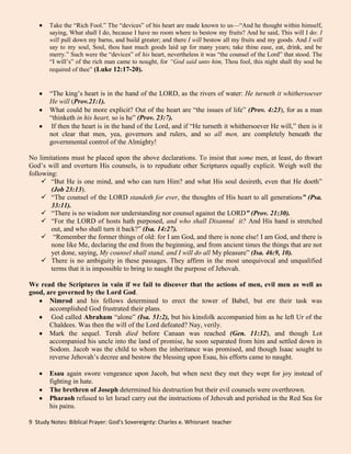 The God of many a present-day pulpit is an object of feeling of sympathy  rather than of awe-inspiring reverence. To say that God the Father has purposed the salvation of all mankind, that God the Son died with the express intention of saving the whole human race, and that God the Holy Spirit is now seeking to win the world to Christ<br />When, as a matter of common observation, it is apparent that the great majority of our fellowmen are dying in sin, and passing into a hopeless eternity; is to say that 