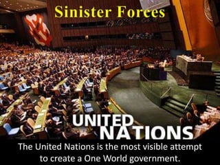 The hostility of the United Nations to everything Christian is obvious by
their consistent support for nations which perse...