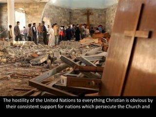 failure to effectively address
the targeting of Christian minorities.
 
