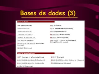 Bases de dades (3)   
