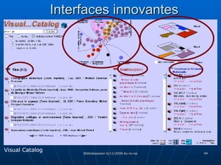 Interfaces innovantes Visual Catalog 